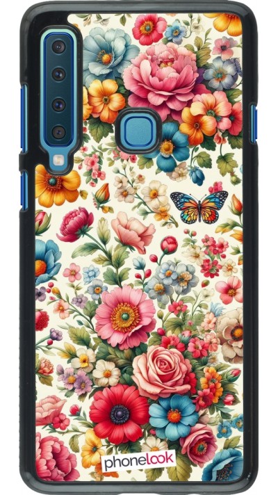 Samsung Galaxy A9 Case Hülle - Spring 25 fruehling bluetend