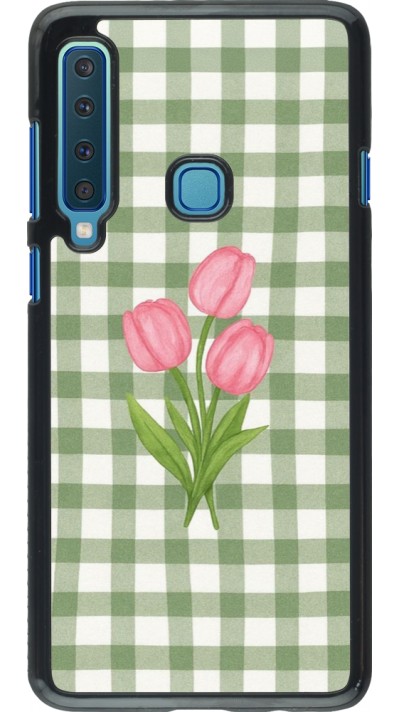 Coque Samsung Galaxy A9 - Green vichy tulips Spring 2026