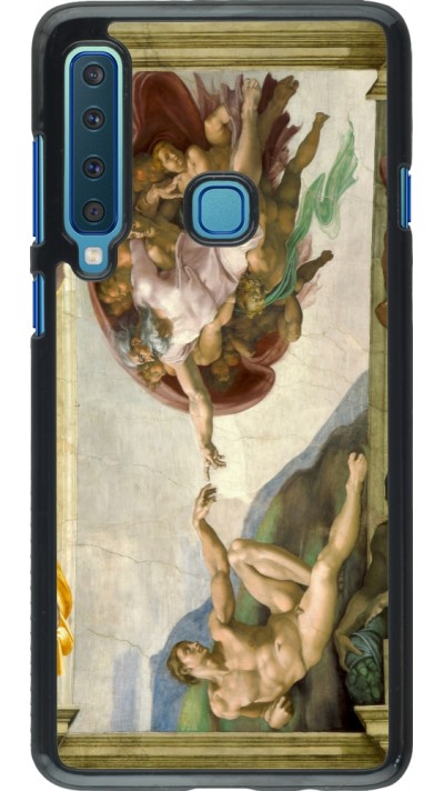 Samsung Galaxy A9 Case Hülle - Kunstbild - Die Erschaffung Adams - Michelangelo