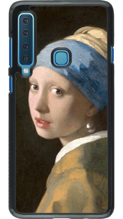 Samsung Galaxy A9 Case Hülle - Kunstbild - Das Mädchen mit dem Perlenohrring - Jan Vermeer