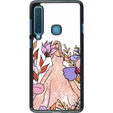 Samsung Galaxy A9 Case Hülle - Taylor Swift Sketch - White