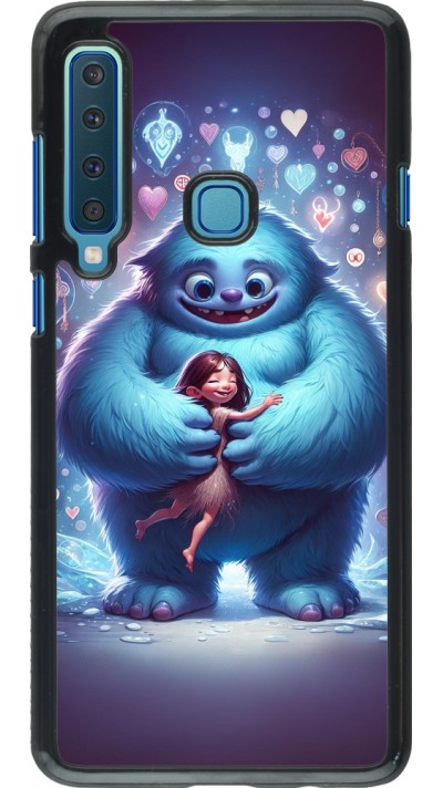 Samsung Galaxy A9 Case Hülle - Valentin 2024 Flauschige Liebe