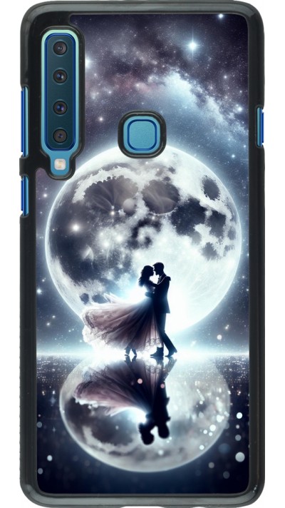 Samsung Galaxy A9 Case Hülle - Valentin 2024 Liebe unter dem Mond