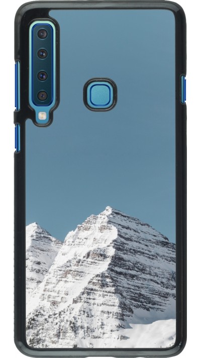 Samsung Galaxy A9 Case Hülle - Winter 22 blue sky mountain