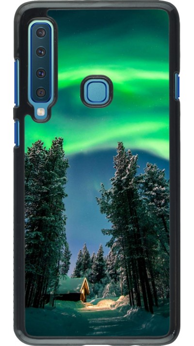 Samsung Galaxy A9 Case Hülle - Winter 22 Northern Lights