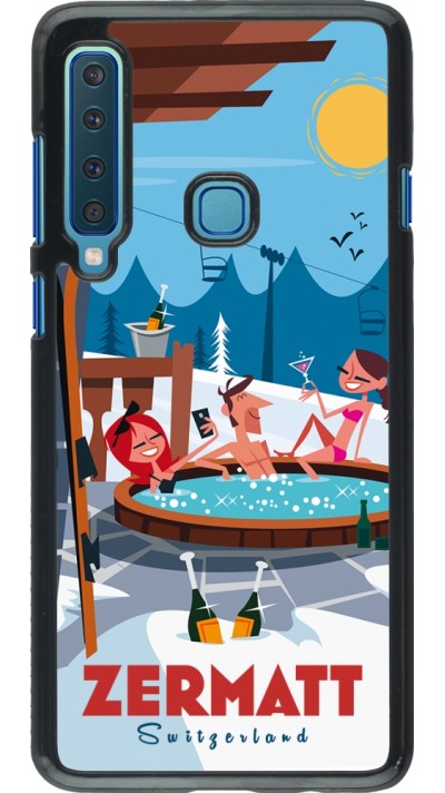 Samsung Galaxy A9 Case Hülle - Zermatt Mountain Jacuzzi