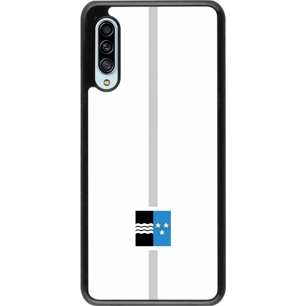 Samsung Galaxy A90 5G Case Hülle - Kanton AG weiss
