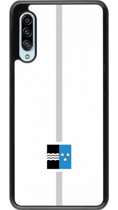 Samsung Galaxy A90 5G Case Hülle - Kanton AG weiss