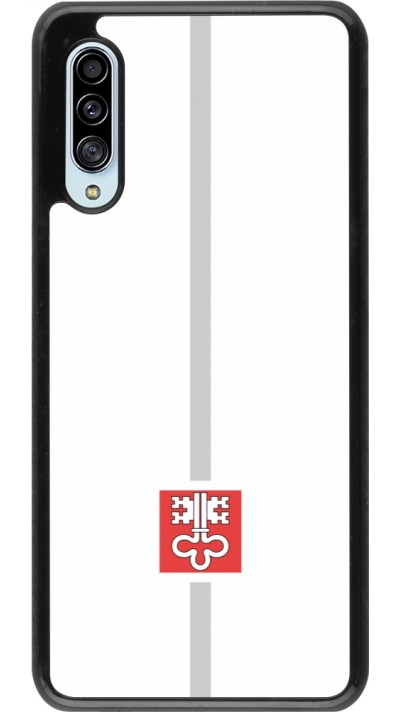 Samsung Galaxy A90 5G Case Hülle - Kanton NW weiss