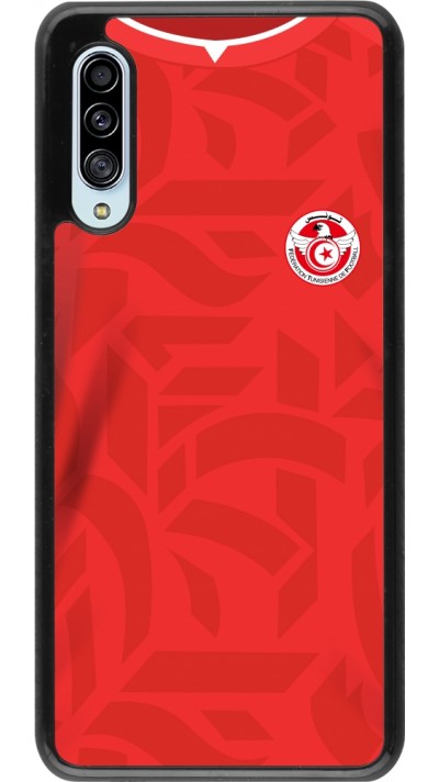 Samsung Galaxy A90 5G Case Hülle - Tunesien 2022 personalisierbares Fussballtrikot