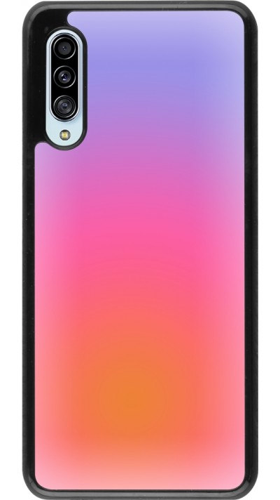 Samsung Galaxy A90 5G Case Hülle - Orange Pink Blue Gradient