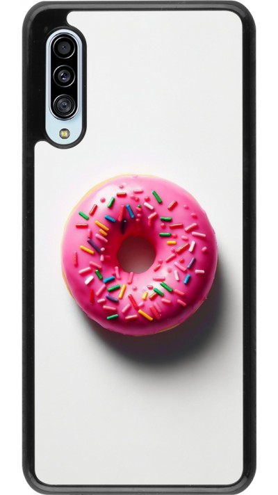 Samsung Galaxy A90 5G Case Hülle - Weisser Hintergrund, pinker Donut