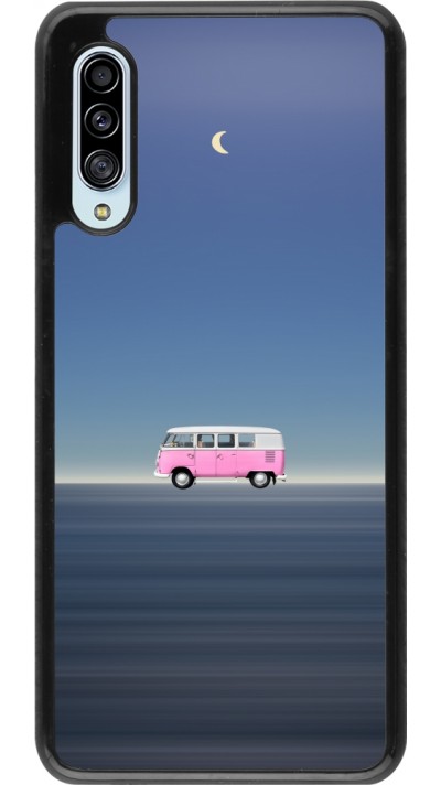 Samsung Galaxy A90 5G Case Hülle - Spring 23 pink bus