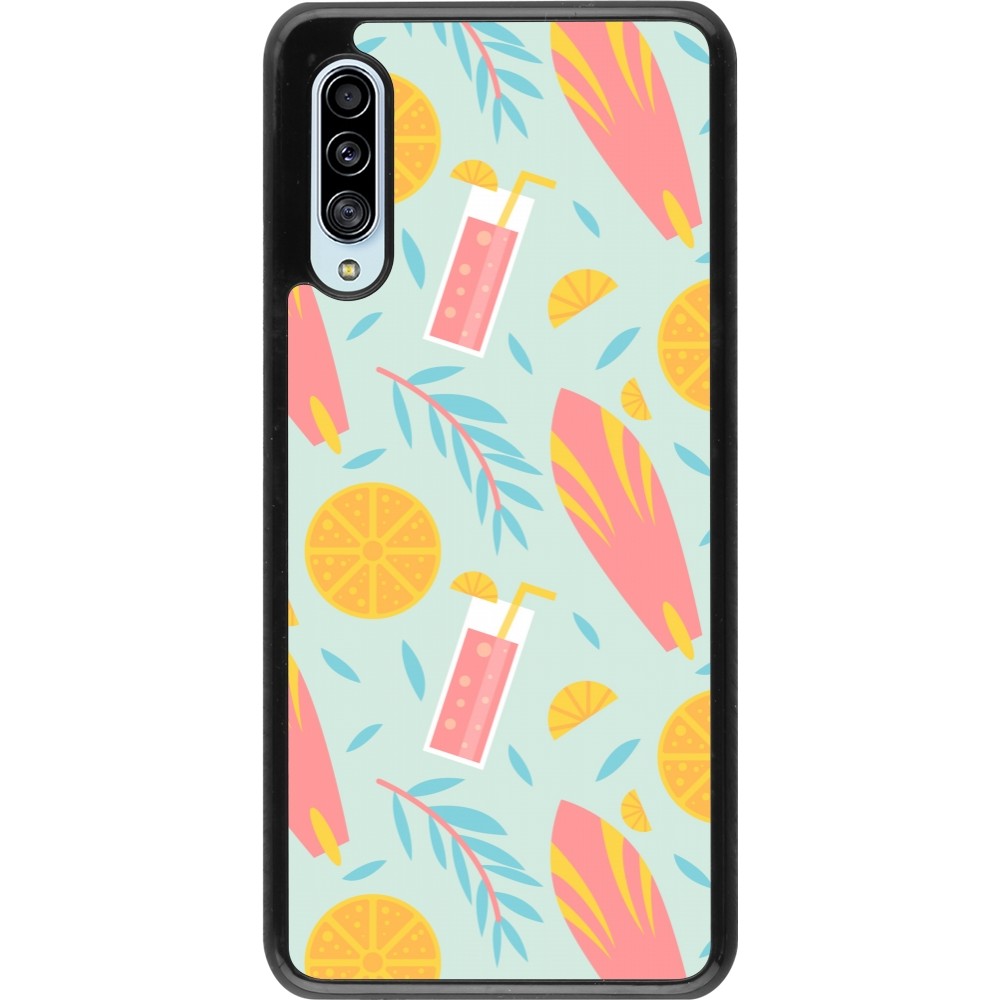 Samsung Galaxy A90 5G Case Hülle - Summer 2025 Pattern citron