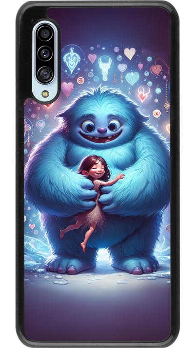 Samsung Galaxy A90 5G Case Hülle - Valentin 2024 Flauschige Liebe