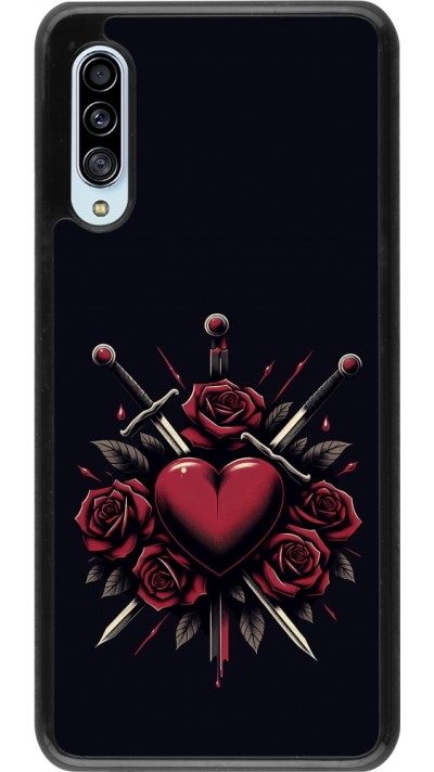 Samsung Galaxy A90 5G Case Hülle - Valentine 2024 gothic love