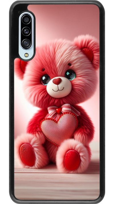 Samsung Galaxy A90 5G Case Hülle - Valentin 2024 Rosaroter Teddybär