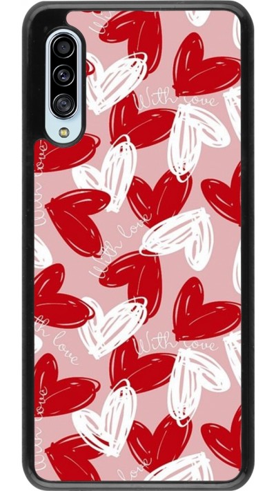 Samsung Galaxy A90 5G Case Hülle - Valentine 2024 with love heart