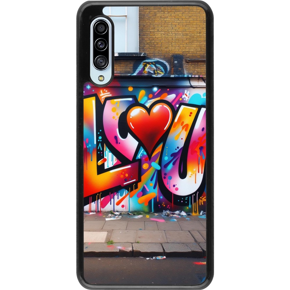 Samsung Galaxy A90 5G Case Hülle - Valentin 2025 Liebe U Tag