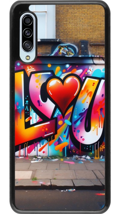 Samsung Galaxy A90 5G Case Hülle - Valentin 2025 Liebe U Tag