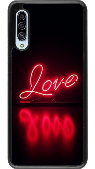 Samsung Galaxy A90 5G Case Hülle - Valentine 2025 Neon Liebe