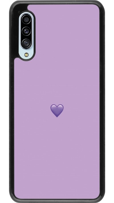 Samsung Galaxy A90 5G Case Hülle - Valentine 2023 purpule single heart