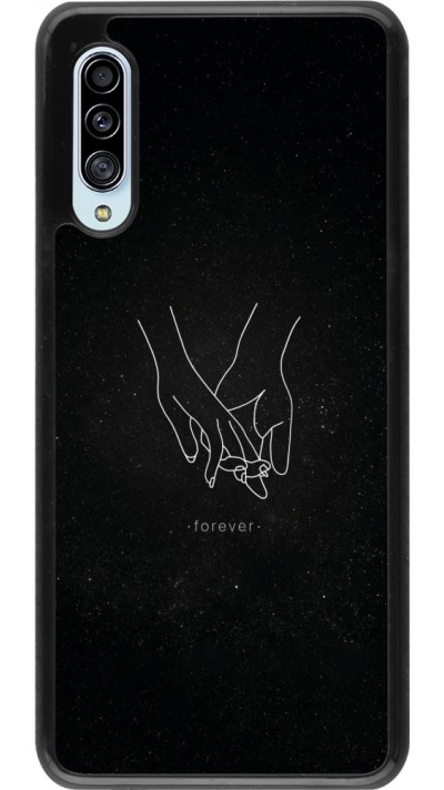 Samsung Galaxy A90 5G Case Hülle - Valentine 2023 hands forever