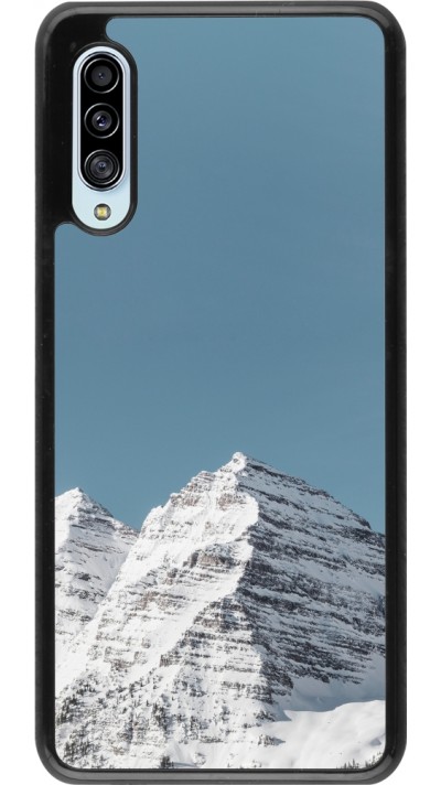 Samsung Galaxy A90 5G Case Hülle - Winter 22 blue sky mountain
