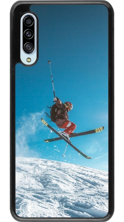 Samsung Galaxy A90 5G Case Hülle - Winter 22 Ski Jump