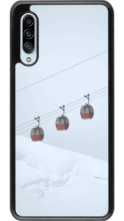 Samsung Galaxy A90 5G Case Hülle - Winter 22 ski lift