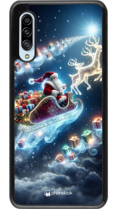 Samsung Galaxy A90 5G Case Hülle - Weihnachten 2023 Verzauberter Weihnachtsmann
