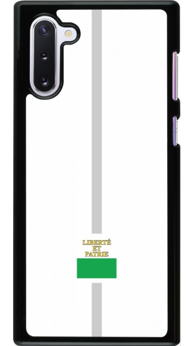 Coque Samsung Galaxy Note 10 - Canton VD blanc