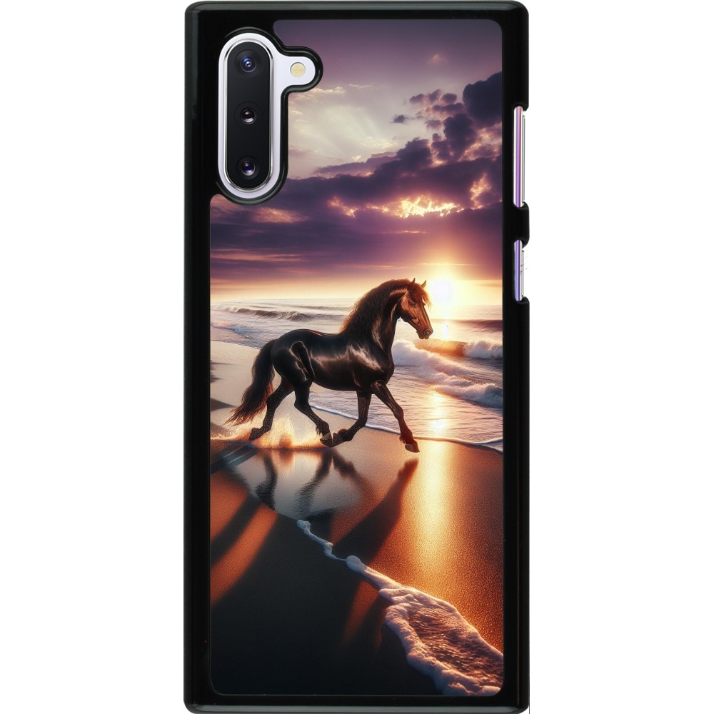 Samsung Galaxy Note 10 Case Hülle - Pferd majestätisch Strand