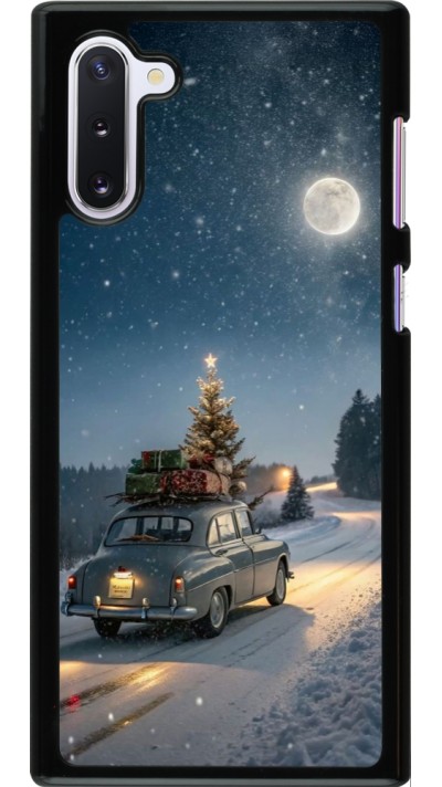 Samsung Galaxy Note 10 Case Hülle - Christmas 25 Car with Tree Xmas