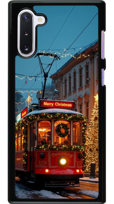 Samsung Galaxy Note 10 Case Hülle - Christmas 25 Xmas Train