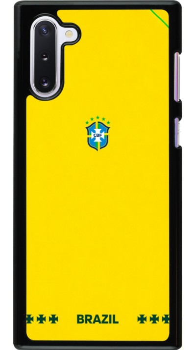 Samsung Galaxy Note 10 Case Hülle - Brasilien 2026 personalisierbares Fussballtrikot