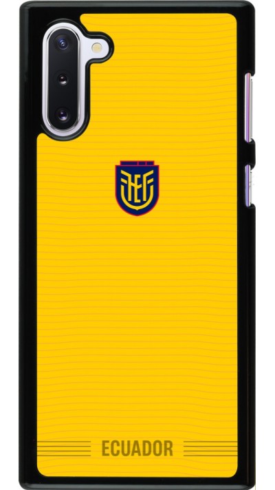 Coque Samsung Galaxy Note 10 - Maillot de football Équateur 2026 personnalisable