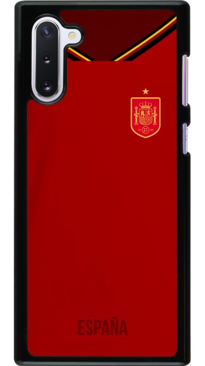 Samsung Galaxy Note 10 Case Hülle - Spanien 2022 personalisierbares Fußballtrikot