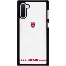 Samsung Galaxy Note 10 Case Hülle - Jordanien 2026 personalisierbares Fussballtrikot