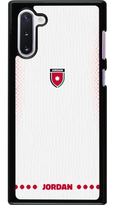 Samsung Galaxy Note 10 Case Hülle - Jordanien 2026 personalisierbares Fussballtrikot