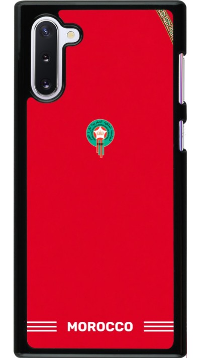 Samsung Galaxy Note 10 Case Hülle - Marokko 2026 personalisierbares Fussballtrikot