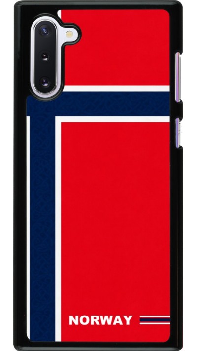 Samsung Galaxy Note 10 Case Hülle - Norwegen 2026 personalisierbares Fussballtrikot