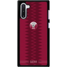 Samsung Galaxy Note 10 Case Hülle - Qatar 2026 personalisierbares Fussballtrikot
