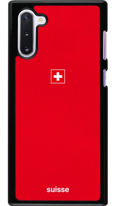 Samsung Galaxy Note 10 Case Hülle - Schweiz 2026 personalisierbares Fussballtrikot