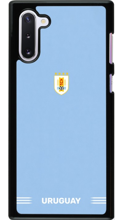 Samsung Galaxy Note 10 Case Hülle - Uruguay 2026 personalisierbares Fussballtrikot