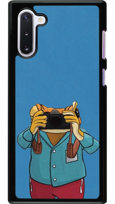 Samsung Galaxy Note 10 Case Hülle - Frog with camera DTMF