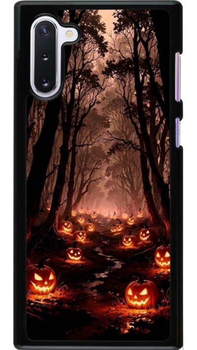 Samsung Galaxy Note 10 Case Hülle - Halloween 2025 Road of Terrifying Pumpkins