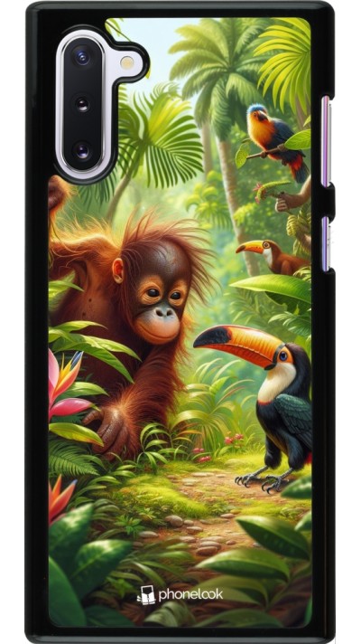 Samsung Galaxy Note 10 Case Hülle - Tropischer Dschungel Tayrona