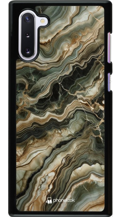 Samsung Galaxy Note 10 Case Hülle - Oliv Marmor