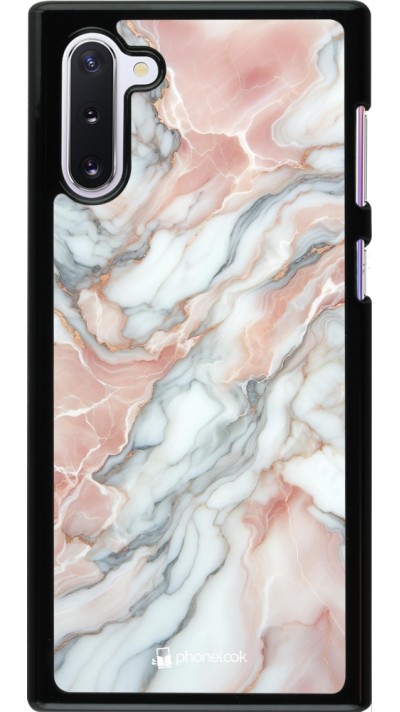 Samsung Galaxy Note 10 Case Hülle - Rosa Leuchtender Marmor